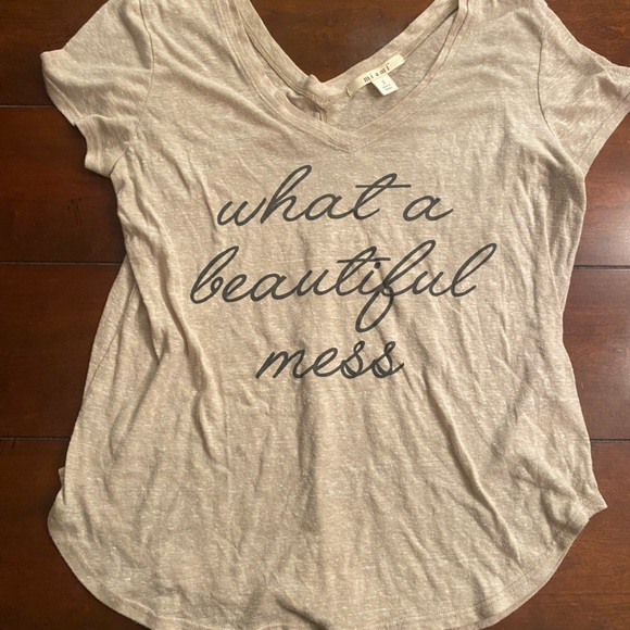 “What a beautiful mess” shirt - Picture 1 of 2